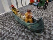 vintage plastic canoe nice dont know who makes