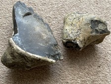 Natural Norfolk Flint Over 1Kg Rock Stone Knapping Aquarium Terrarium shards