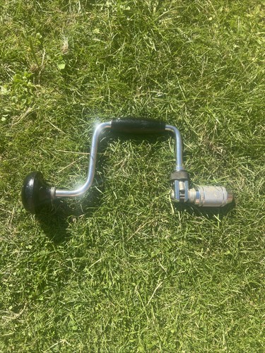 Stanley woodworking brace used - brace,