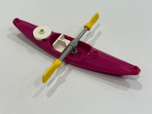 Lego kayak canoe magenta - kayak,