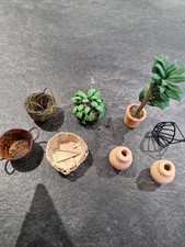 Dolls house job lot of plant