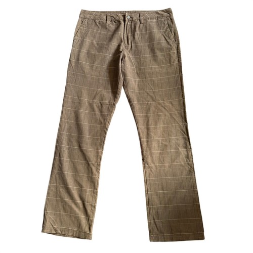 Quiksilver mens brown plaid - quiksilver,
