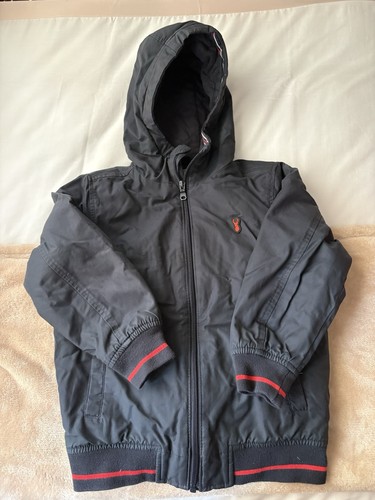 Boys navy blue jacket - jacket, with