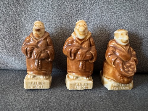 Three vintage wade friars - vintage,