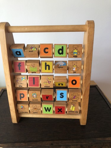 Alphabet letters abacus - letters,
