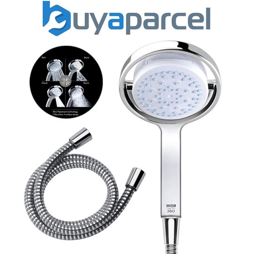 Mira shower head chrome 360m - head,