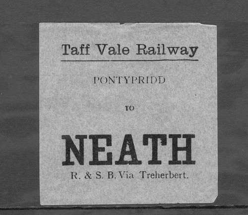 Taff vale railway - railway, (tvr)