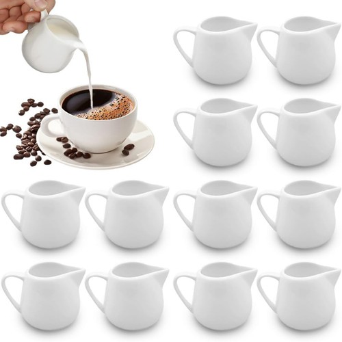 24x mini porcelain milk - mini, jug