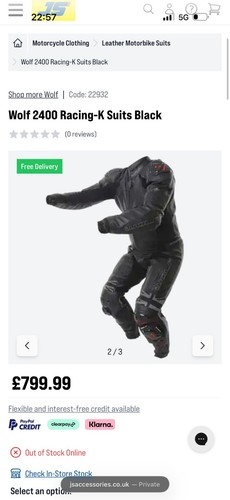 Wolf leathers size - size, 46