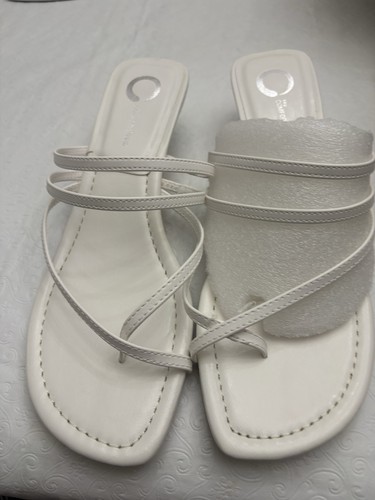 Journee white strappy - white,