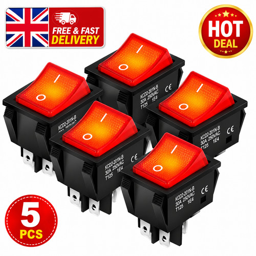 30a rocker switch - rocker, dpst