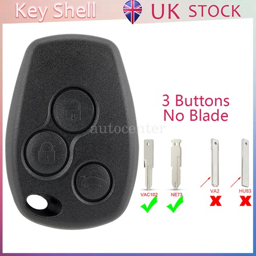 Button key fob case - fob, shell
