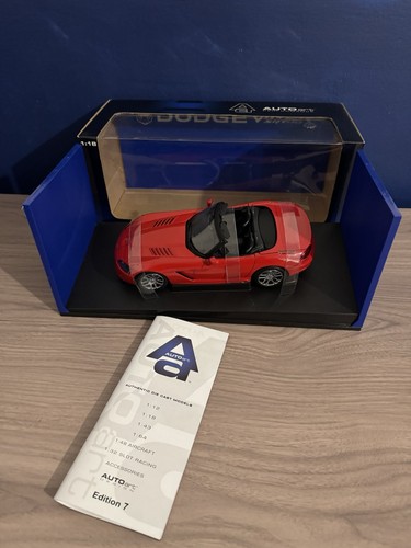 Autoart dodge viper - autoart, 1:18