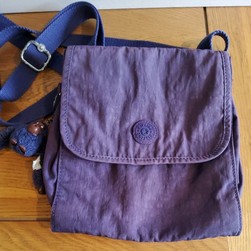 Kipling purple crossbody bag - kipling,