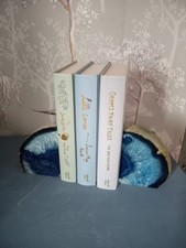 Blue Agate Crystal Bookends 1-2kg (11)