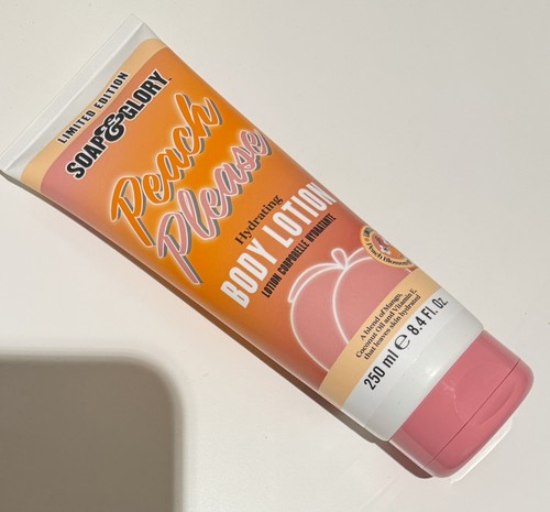 New soap glory - peach, please
