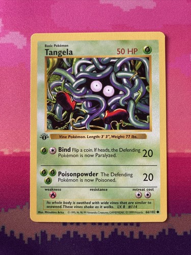 Pokemon card tangela - pokemon,