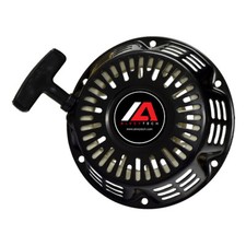 Black 196cc 6.5 Hp Recoil Pull