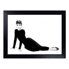 Audrey Hepburn No.3 Lap Tray Cushioned Bean Bag Padded TV Dinner Breakfast Desk