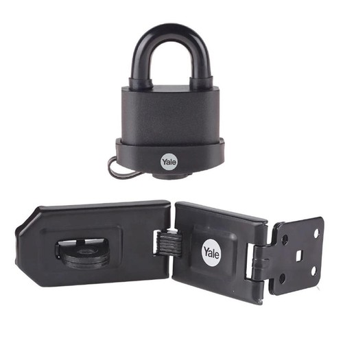 Yale weatherproof padlock and - yale,