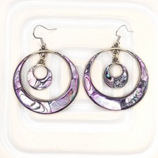 Vintage Mexican Alpaca Abalone