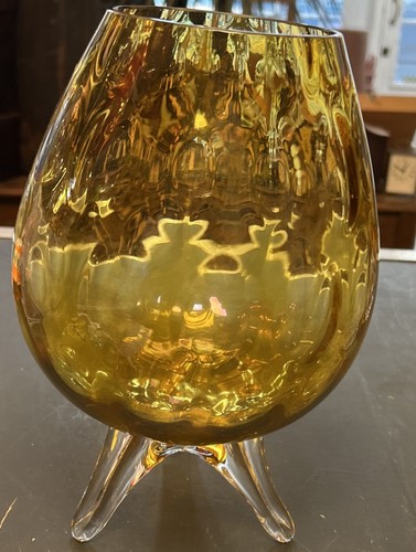 Vintage mid century amber - century,
