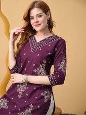 Indian Women Burgundy