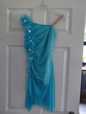 IDS Blue Lyrical Dance Costume