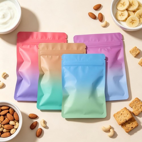 100pcs mylar bags resealable - 100pcs,
