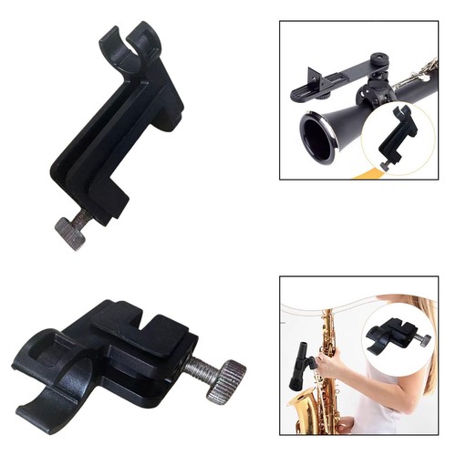 Microphone mount clamp black - microphone,