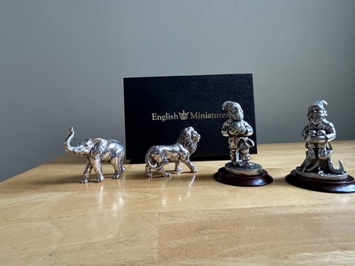 English miniatures silver fine - silver,