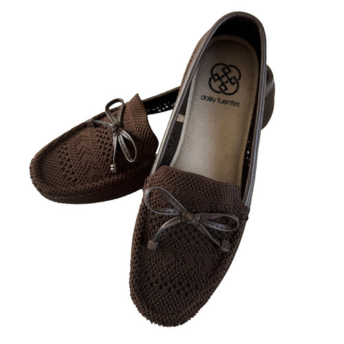 Daisy fuentes brown knit - fuentes,