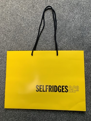 Selfridges yellow gift - &, co