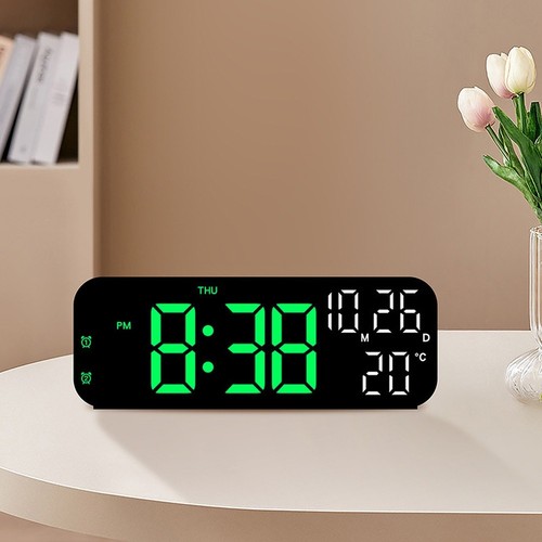 Modern digital alarm clock - alarm,