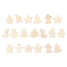 50 Pcs Tree Trunk Slices
