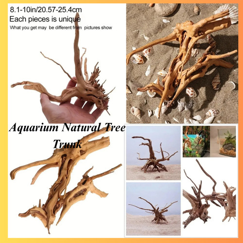 1pcs aquarium natural tree - aquarium,