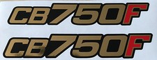 HONDA CB750F CB750 CB900FZ CB750FA CB750FB CB750FC SIDE PANEL DECALS