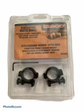 🎯 Tasco Centerfire Matte Rings - Weaver Style Base Model 1" LOW RINGS 🎯
