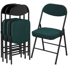 Folding Dining Chairs Set of 4