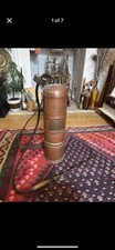 Antique French brass copper muratori fire extinguisher garden industrial nautica