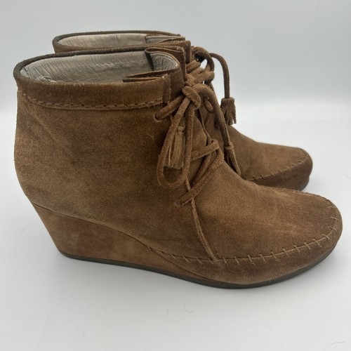 Boden suede moccasin wedge - boden,