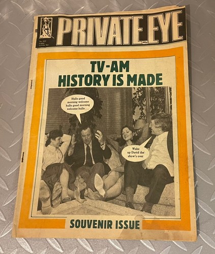 Private eye magazine - private,