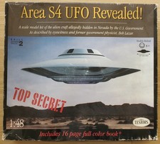 Testor's Area S4 UFO Revealed. 1:48 scale model kit. Complete. Unassembled.