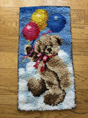 Vintage teddy bear latch - bear, hook