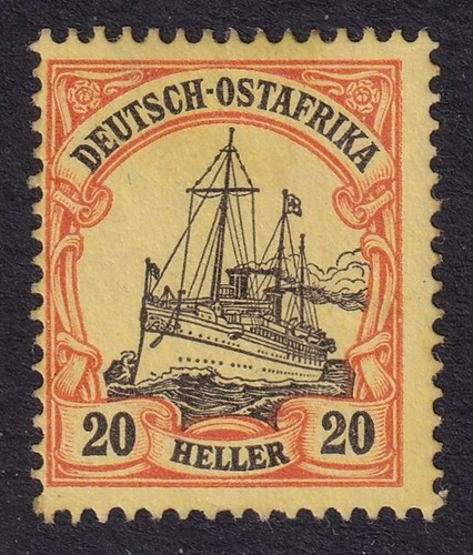 German east africa 1905 - german, small