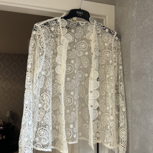 Stunning monsoon cream jacket - stunning,