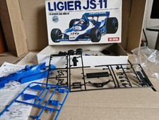 Blue Tank 1/28 Ligier JS-11 F1 Motorised Plastic Model F1 Kit J Laffite No Motor