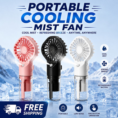 Handheld mist fan portable - mist,