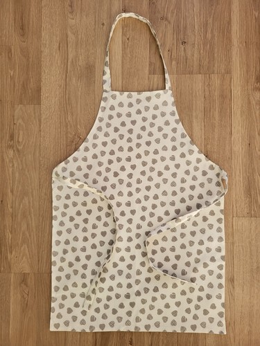 Handmade white grey love - white, &