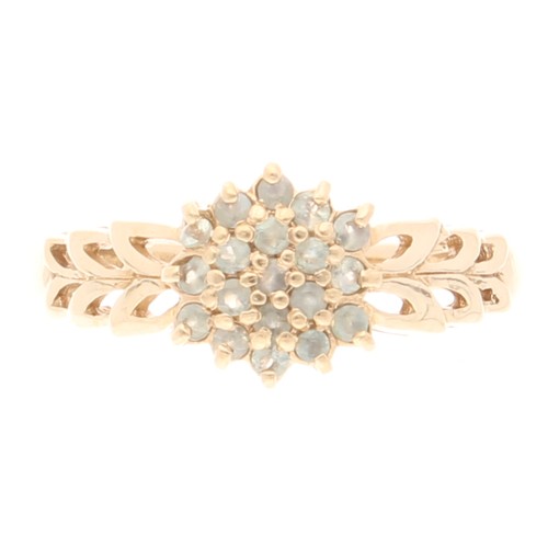 9carat yellow gold alexandrite - 9carat,